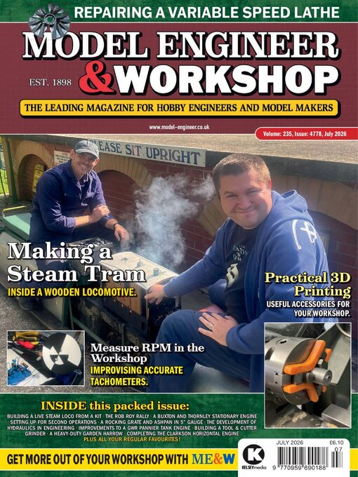 Cover image for Model Engineer & Workshop